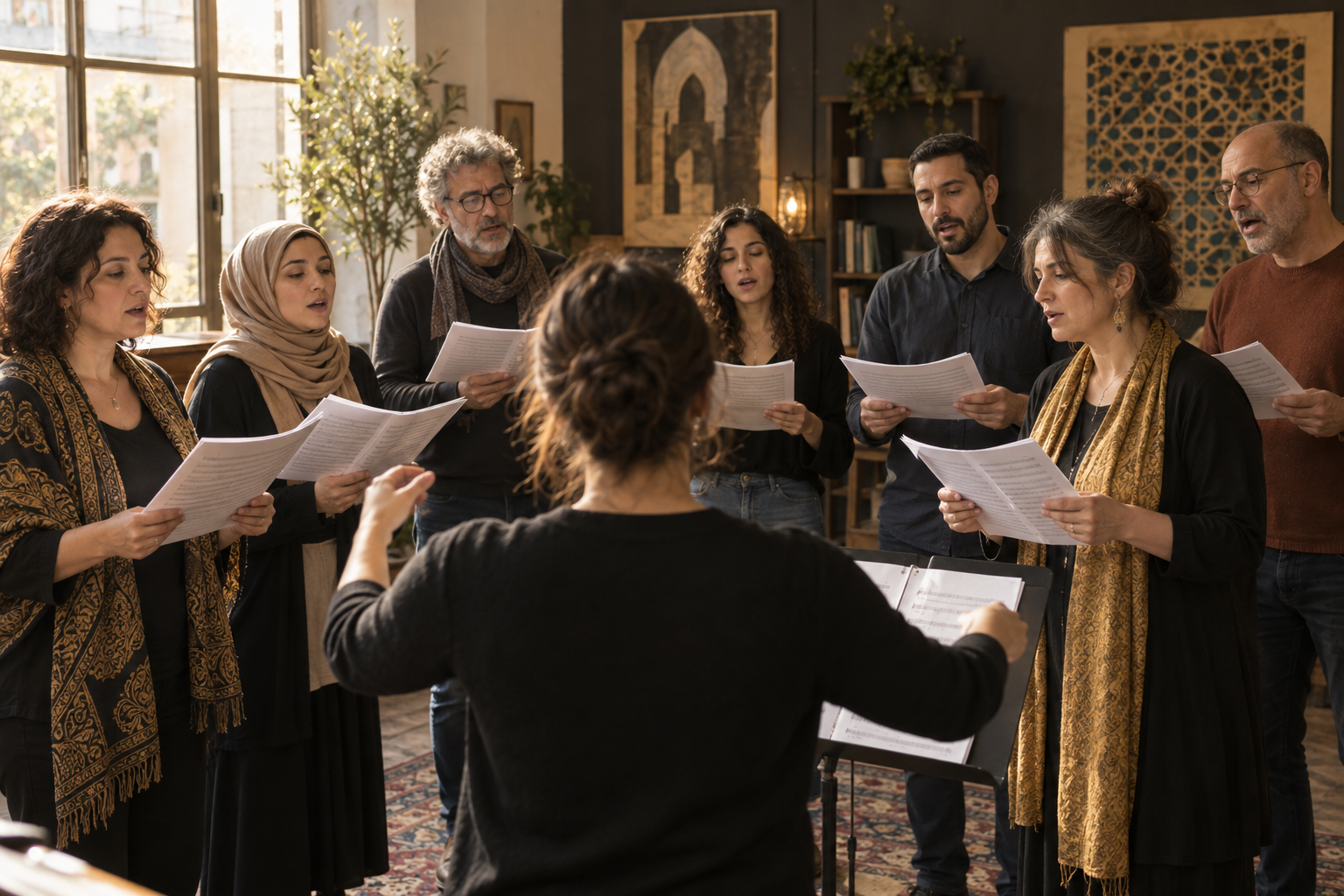 Illustration du projet : Chorale arabo-andalouse